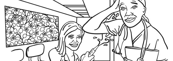 7300 Nurse Coloring Book Pages For Free